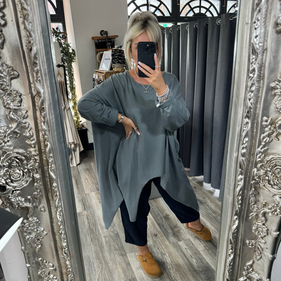 Silver grey deals sweater